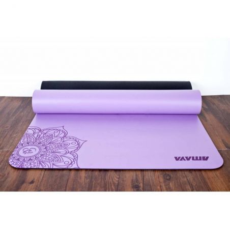 Tapis de Yoga en caoutchouc naturel lilas Tapis Yoga BSA PRO