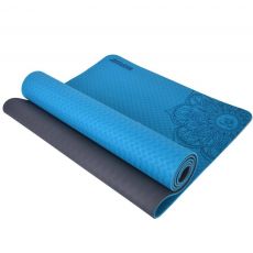 Tapis de Yoga bicolore bleu ciel Tapis Yoga BSA PRO