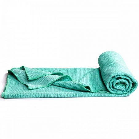 Serviette de Yoga turquoise Accessoires Yoga BSA PRO