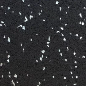 GYMFLOOR Roll noir et blanc 6 mm - Sol en rouleau - BSA PRO