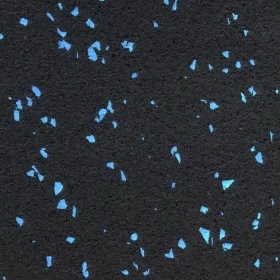 GYMFLOOR Roll noir et bleu 6 mm - Sol en rouleau - BSA PRO