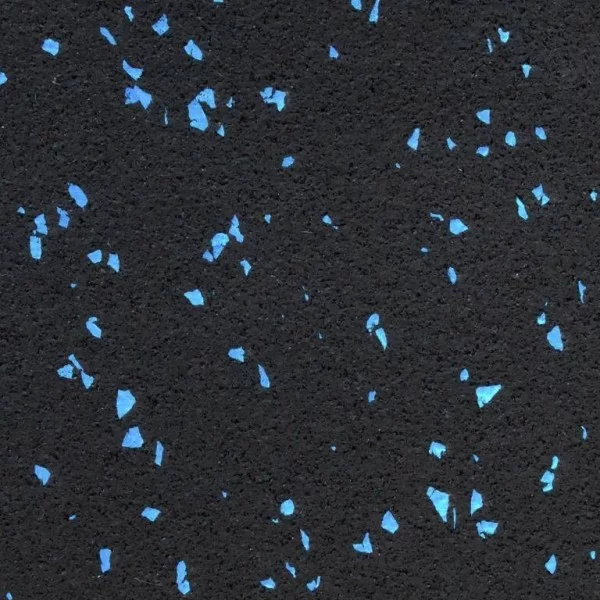 GYMFLOOR Roll noir et bleu 8 mm - Sol en rouleau - BSA PRO