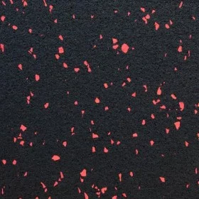 GYMFLOOR Roll noir et rouge 8 mm - Sol en rouleau - BSA PRO