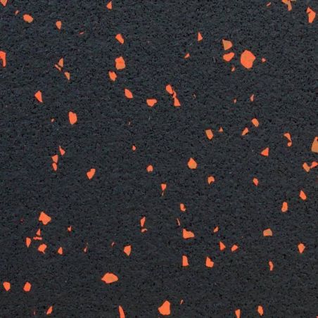 GYMFLOOR Roll noir et orange 6 mm Sol en rouleau BSA PRO GYMFLOOR Roll noir et orange 6 mm Sol en rouleau BSA PRO