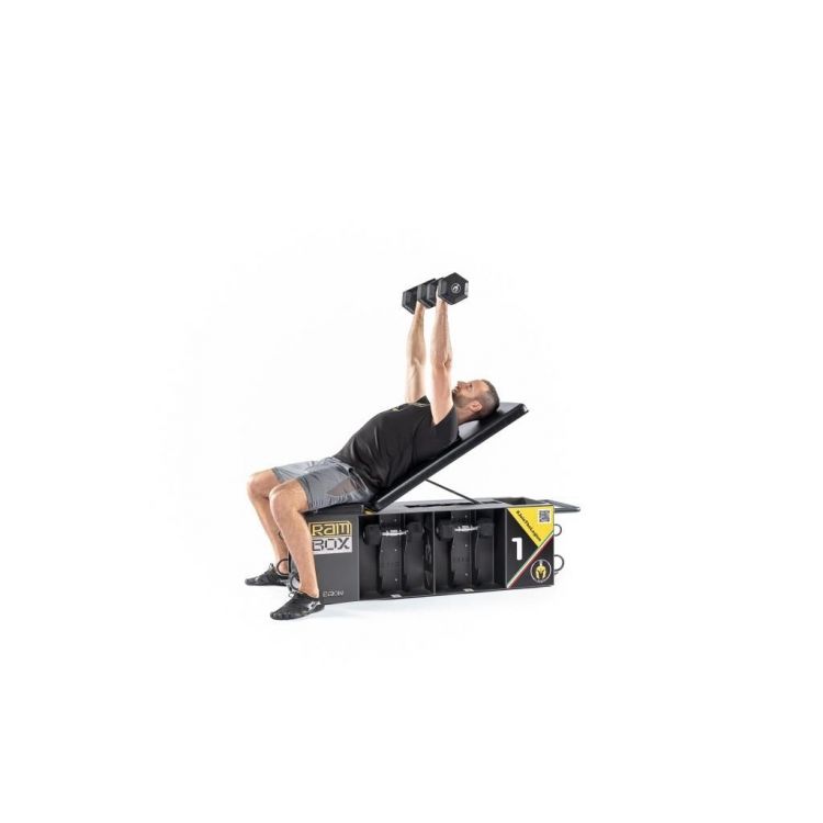 HIIT Bench RAMBOX ajustable white pack - HIIT Bench - BSA PRO