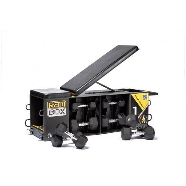 HIIT Bench RAMBOX ajustable white pack - HIIT Bench - BSA PRO
