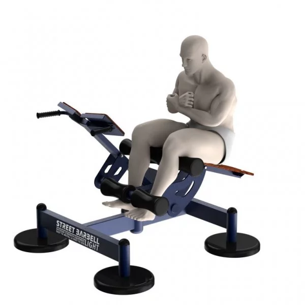 Banc decline et hyperextension Outdoor Street Barbell - Street Barbell - BSA PRO