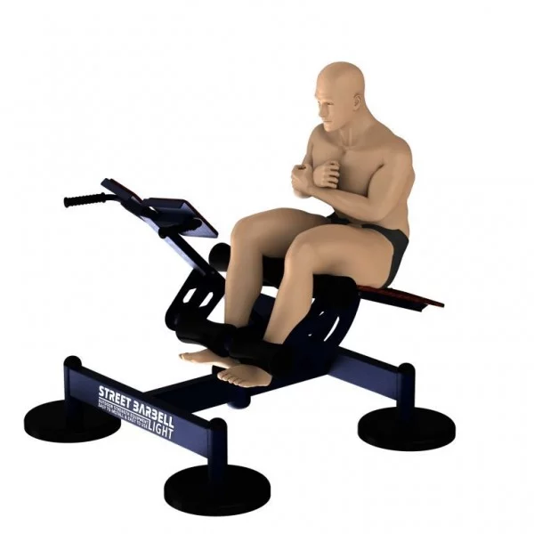 Banc decline et hyperextension Outdoor Street Barbell - Street Barbell - BSA PRO