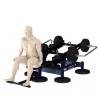 Seated Triceps Dips Outdoor Street Barbell - Street Barbell - BSA PRO