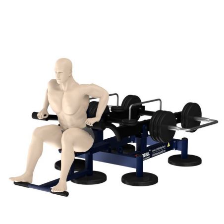 Seated Triceps Dips Outdoor Street Barbell - Street Barbell - BSA PRO