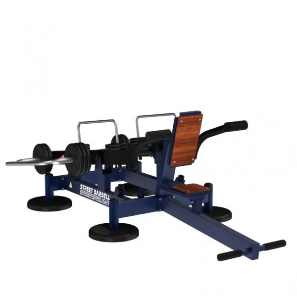 Seated Triceps Dips Outdoor Street Barbell - Street Barbell - BSA PRO