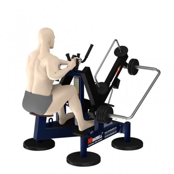 Back Row Outdoor Street Barbell - Street Barbell - BSA PRO