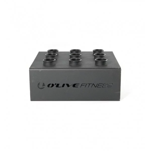 Rangement pour 9 barres olympique - Racks de musculation - BSA PRO
