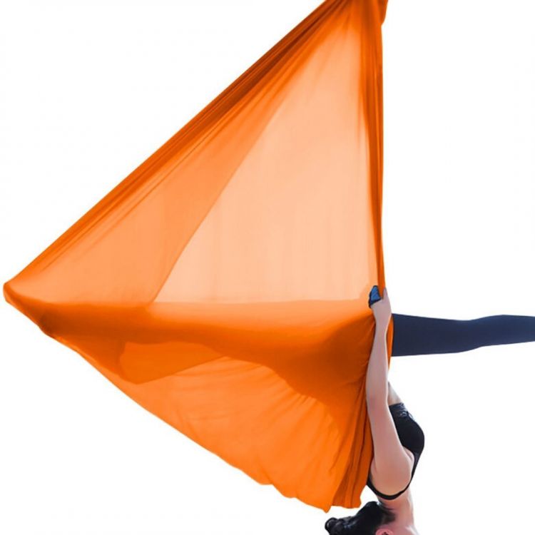 Hamac Yoga Aérien 4 x 2.80 m orange - Yoga Aérien - BSA PRO