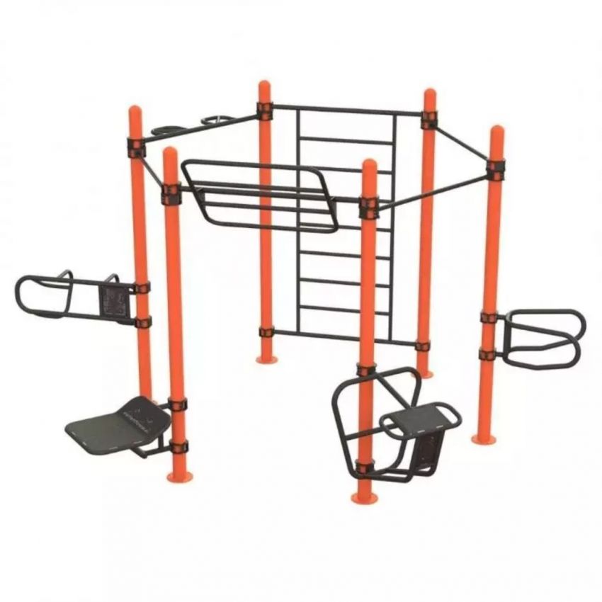 Cage Functional Training Extérieur - Structure professionnel Functional Training Outdoor - Equipement Plein Air